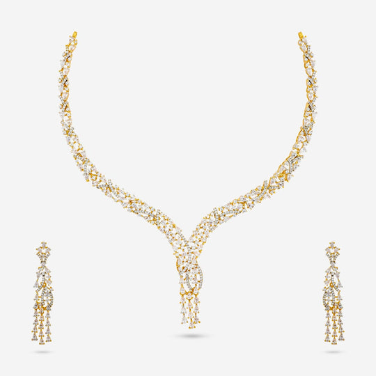 Zircon Necklace Zircon Necklace 191036