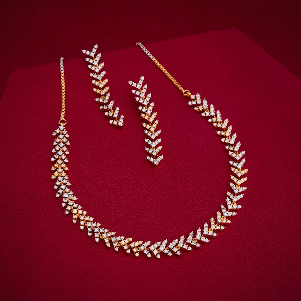 Zircon Necklace Zircon Necklace 191037