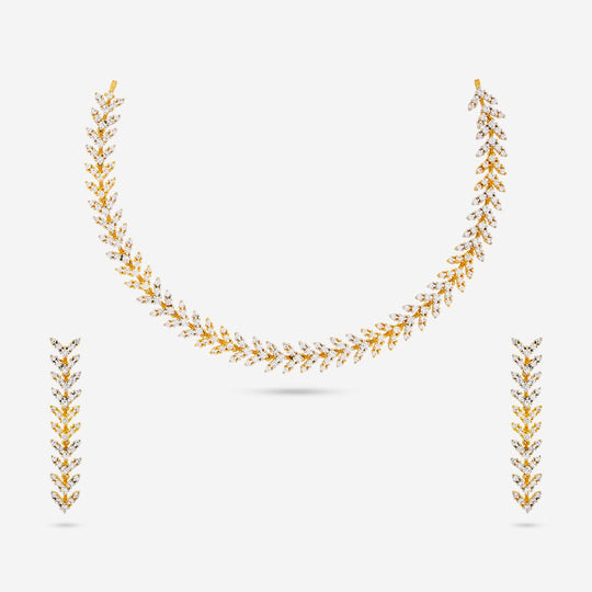 Zircon Necklace Zircon Necklace 191037