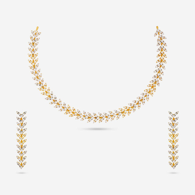 Zircon Necklace Zircon Necklace 191037