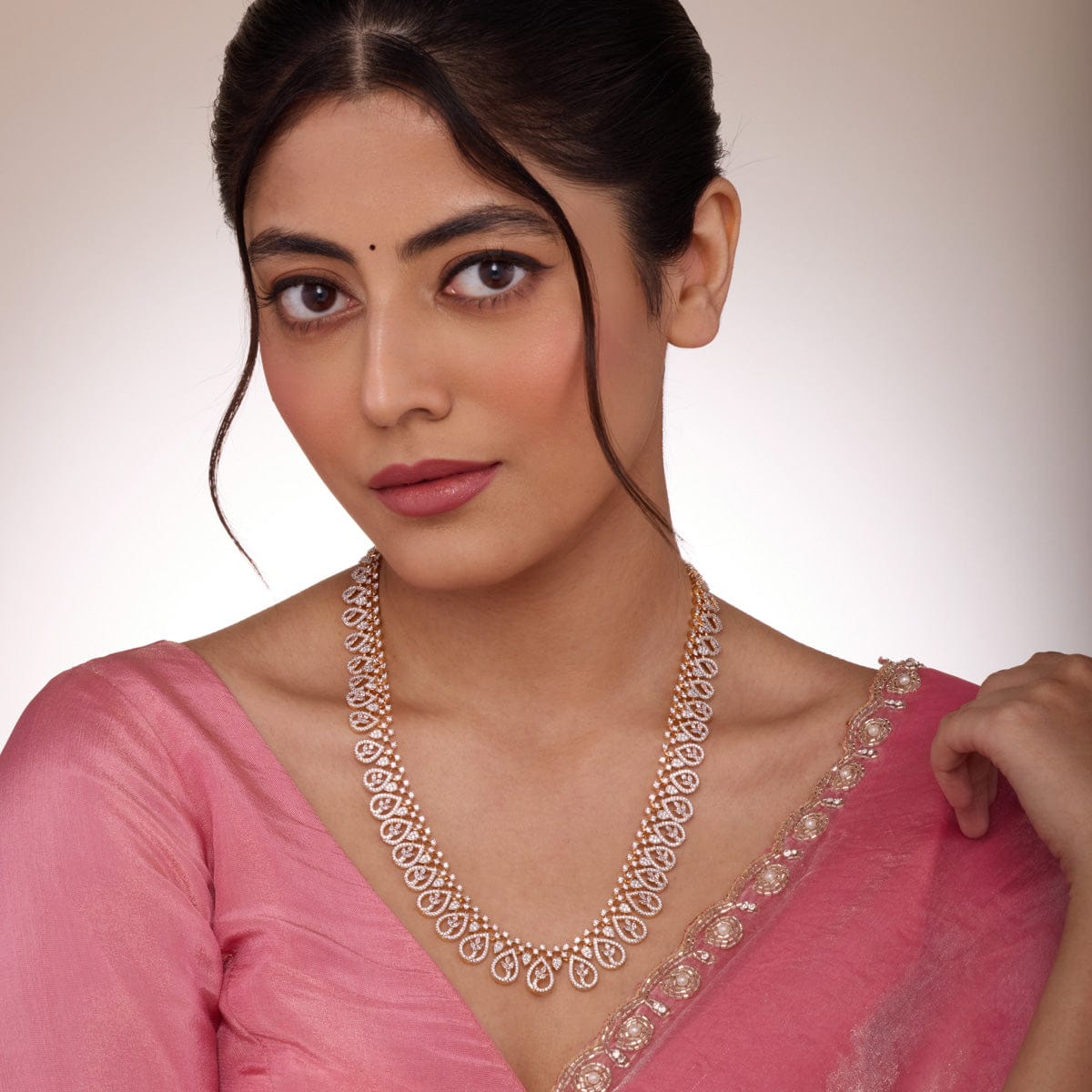 Zircon Necklace Zircon Necklace 191038