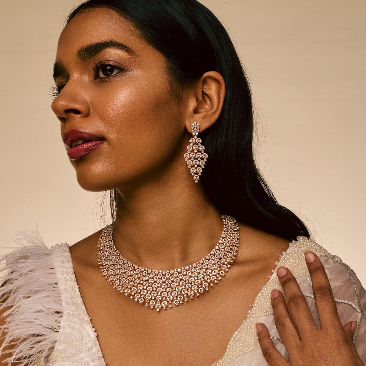 Zircon Necklace Zircon Necklace 191798