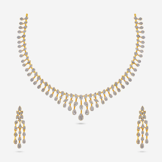 Zircon Necklace Zircon Necklace 193104