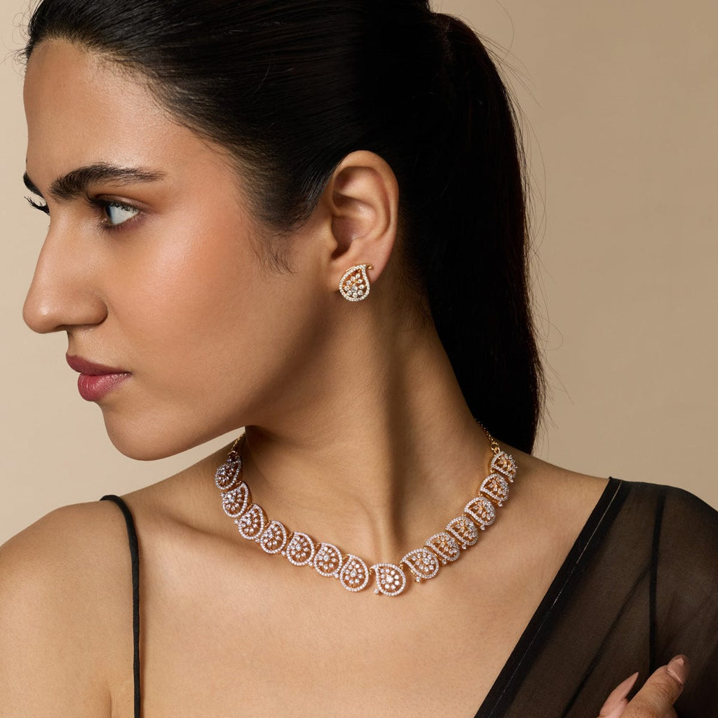 Zircon Necklace Zircon Necklace 193175