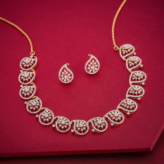 Zircon Necklace Zircon Necklace 193175