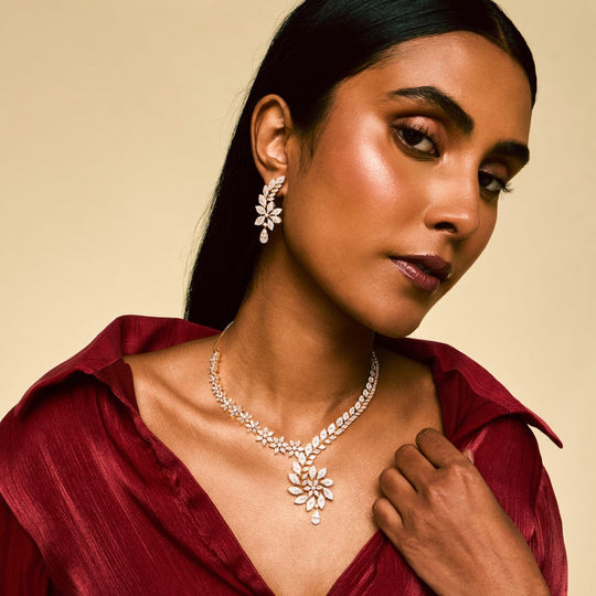 Zircon Necklace Zircon Necklace 193526