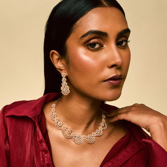 Zircon Necklace Zircon Necklace 193528