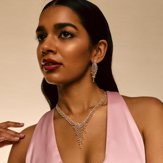 Zircon Necklace Zircon Necklace 193863