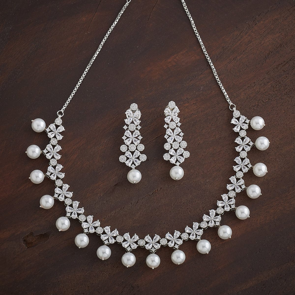 Zircon Necklace Zircon Necklace 181019