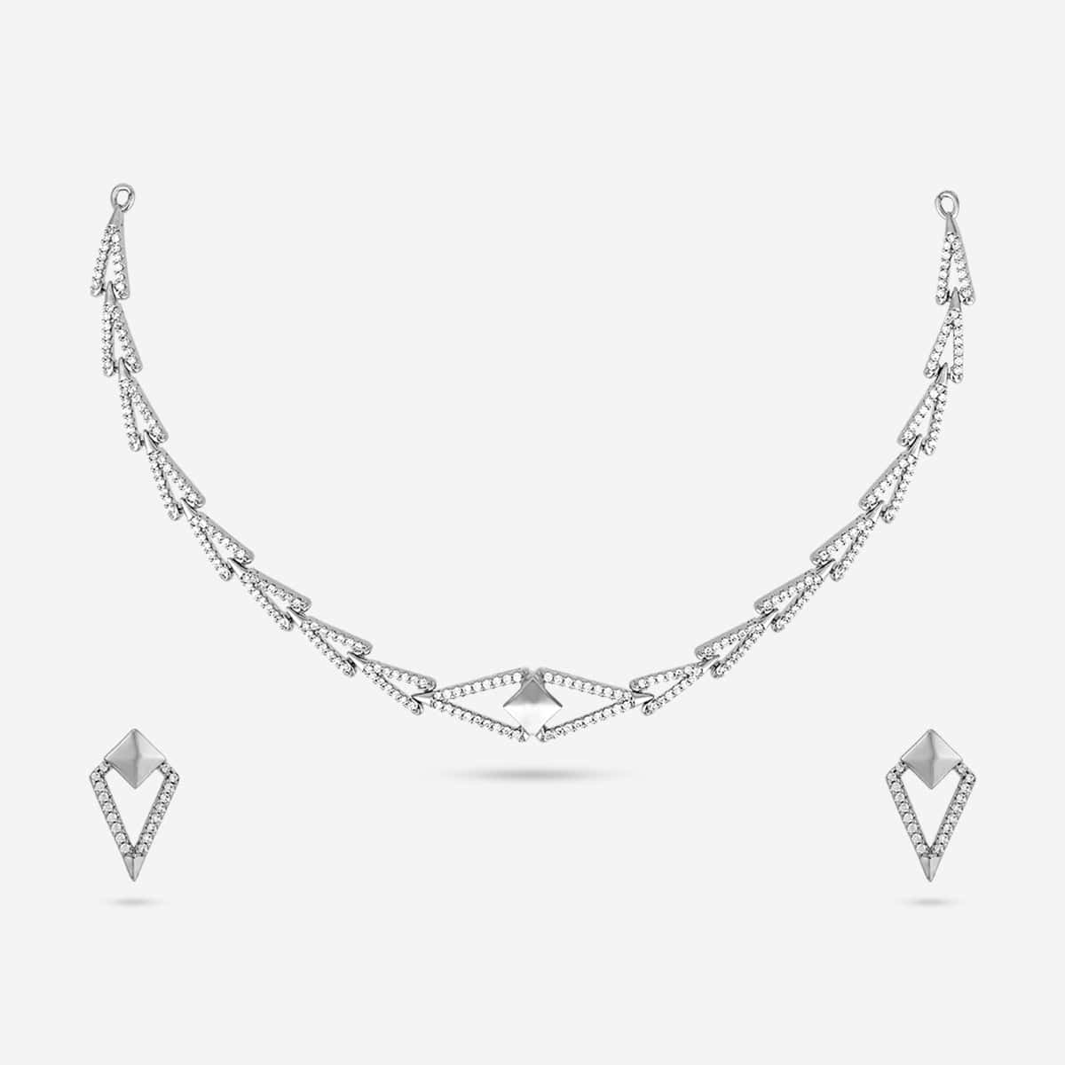 Zircon Necklace Zircon Necklace 187586