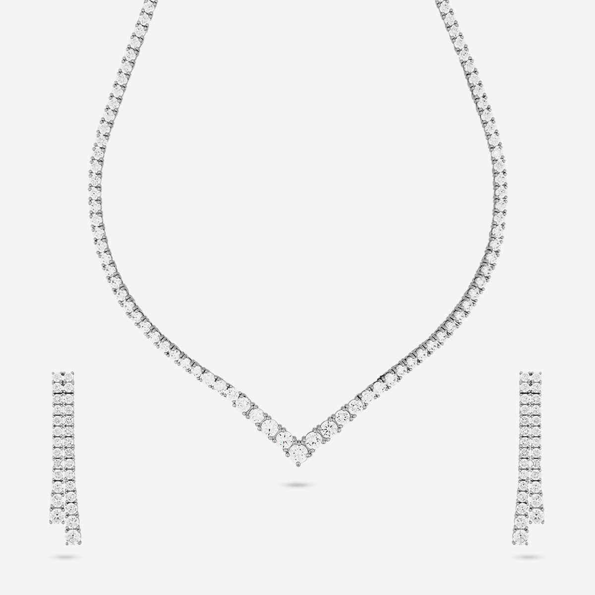 Zircon Necklace Zircon Necklace 188866