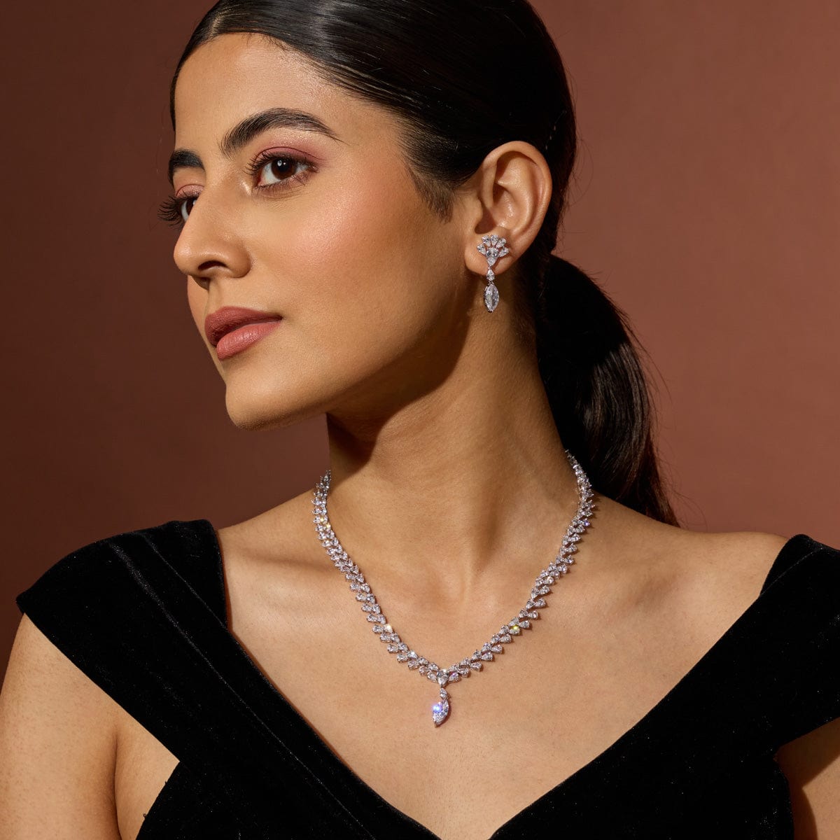 Zircon Necklace Zircon Necklace 188869