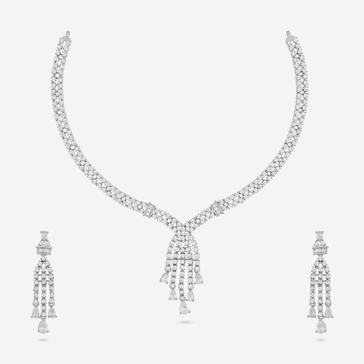Zircon Necklace Zircon Necklace 189012