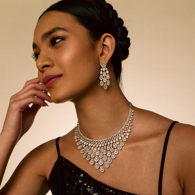 Zircon Necklace Zircon Necklace 190376