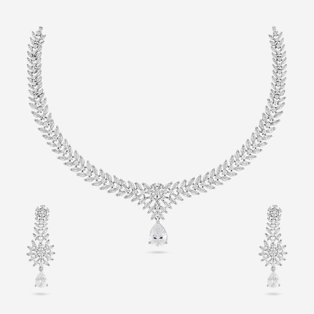 Zircon Necklace Zircon Necklace 190823