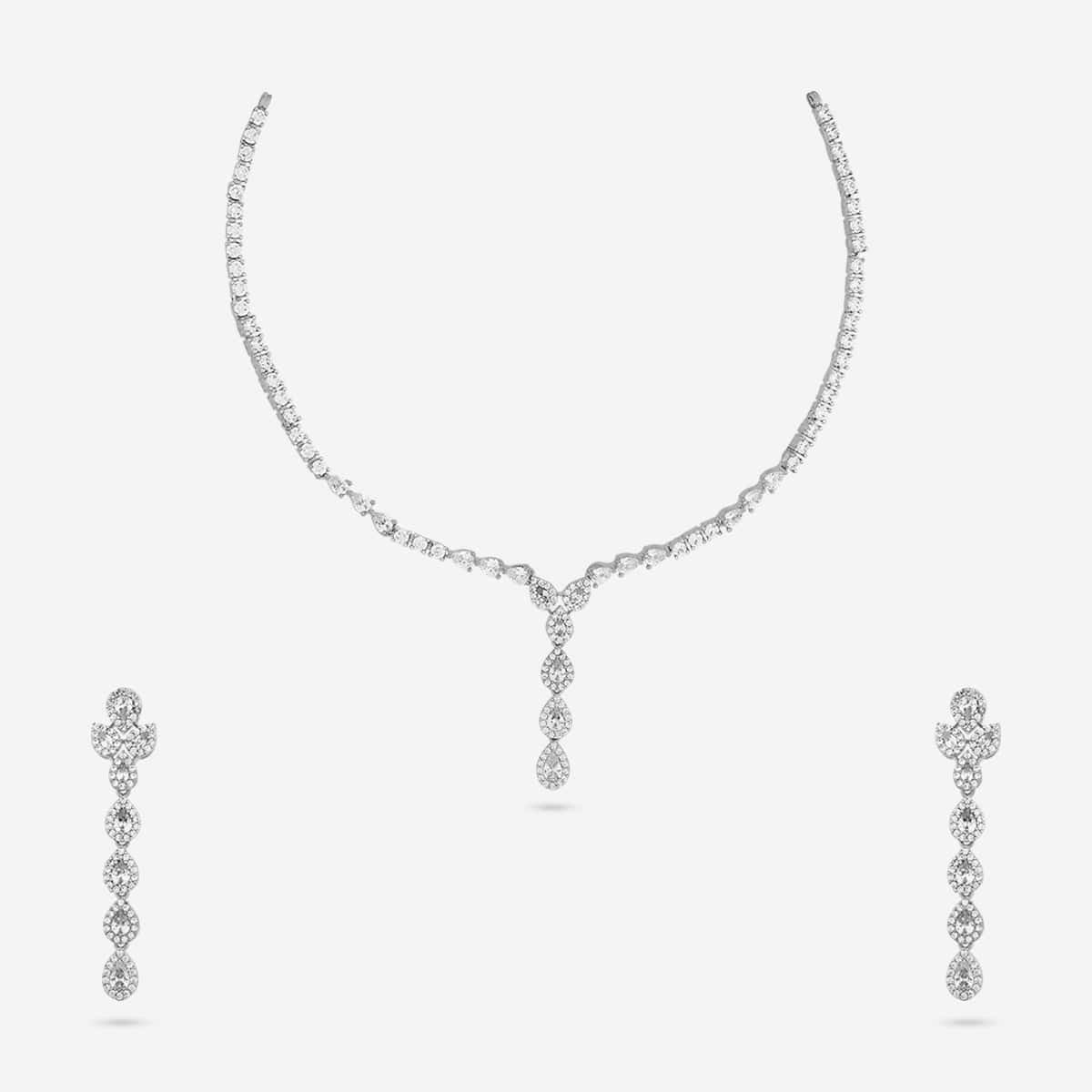 Zircon Necklace Zircon Necklace 190836