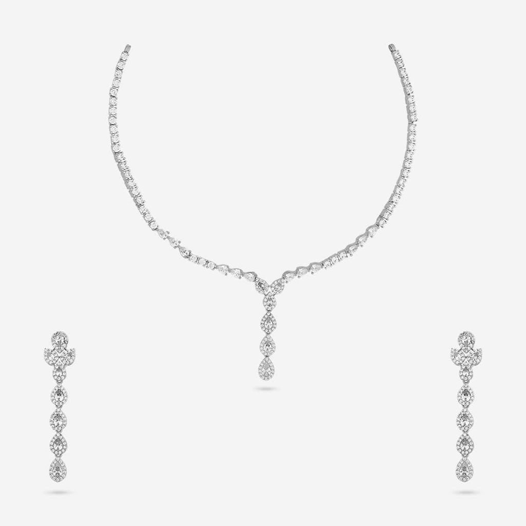 Zircon Necklace Zircon Necklace 190836