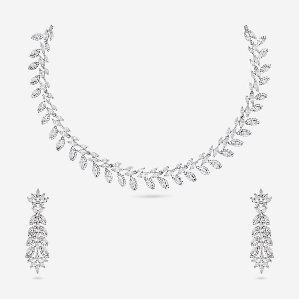 Zircon Necklace Zircon Necklace 190904