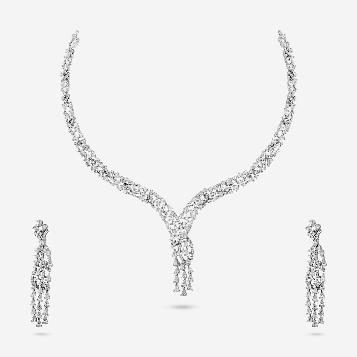 Zircon Necklace Zircon Necklace 191036