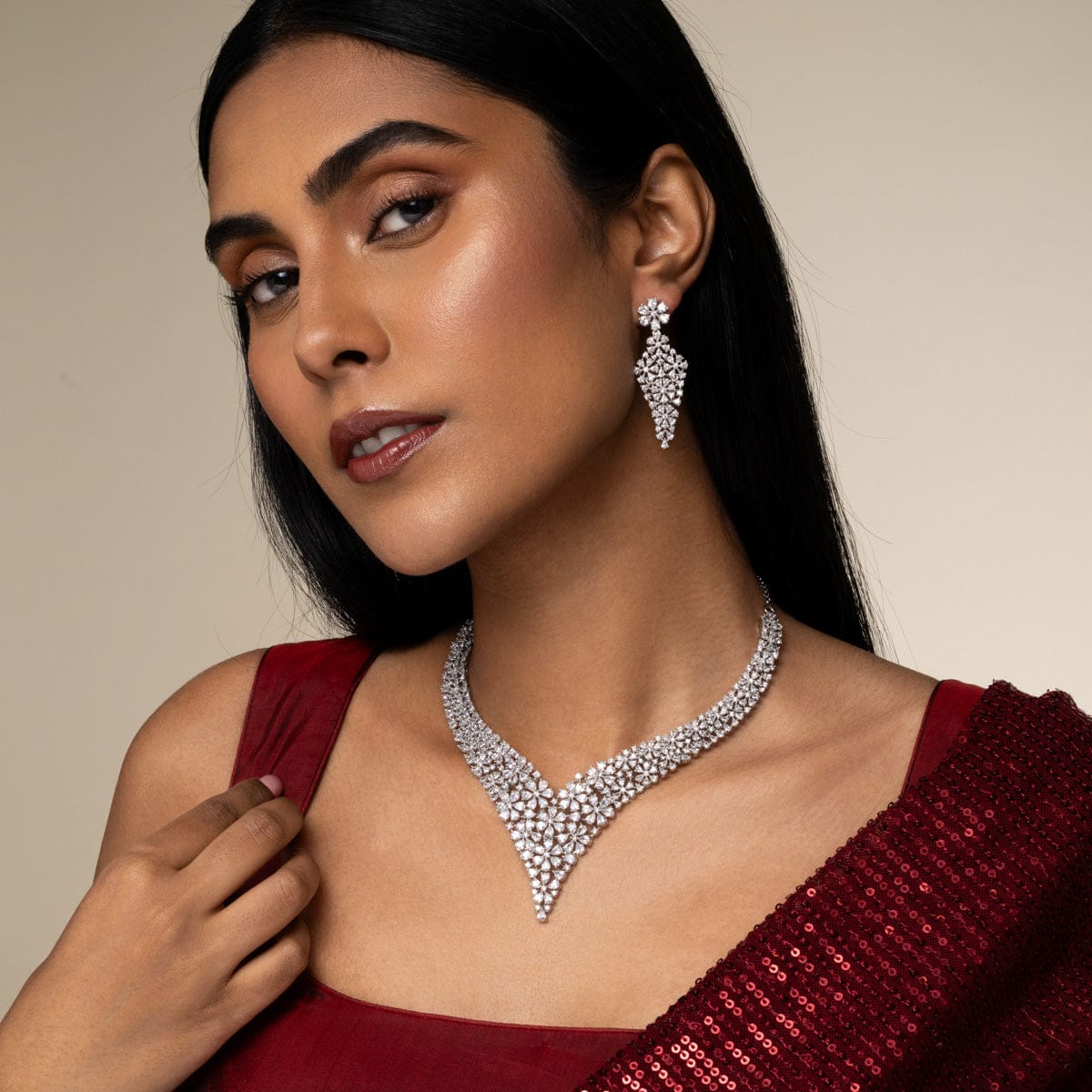 Zircon Necklace Zircon Necklace 192271