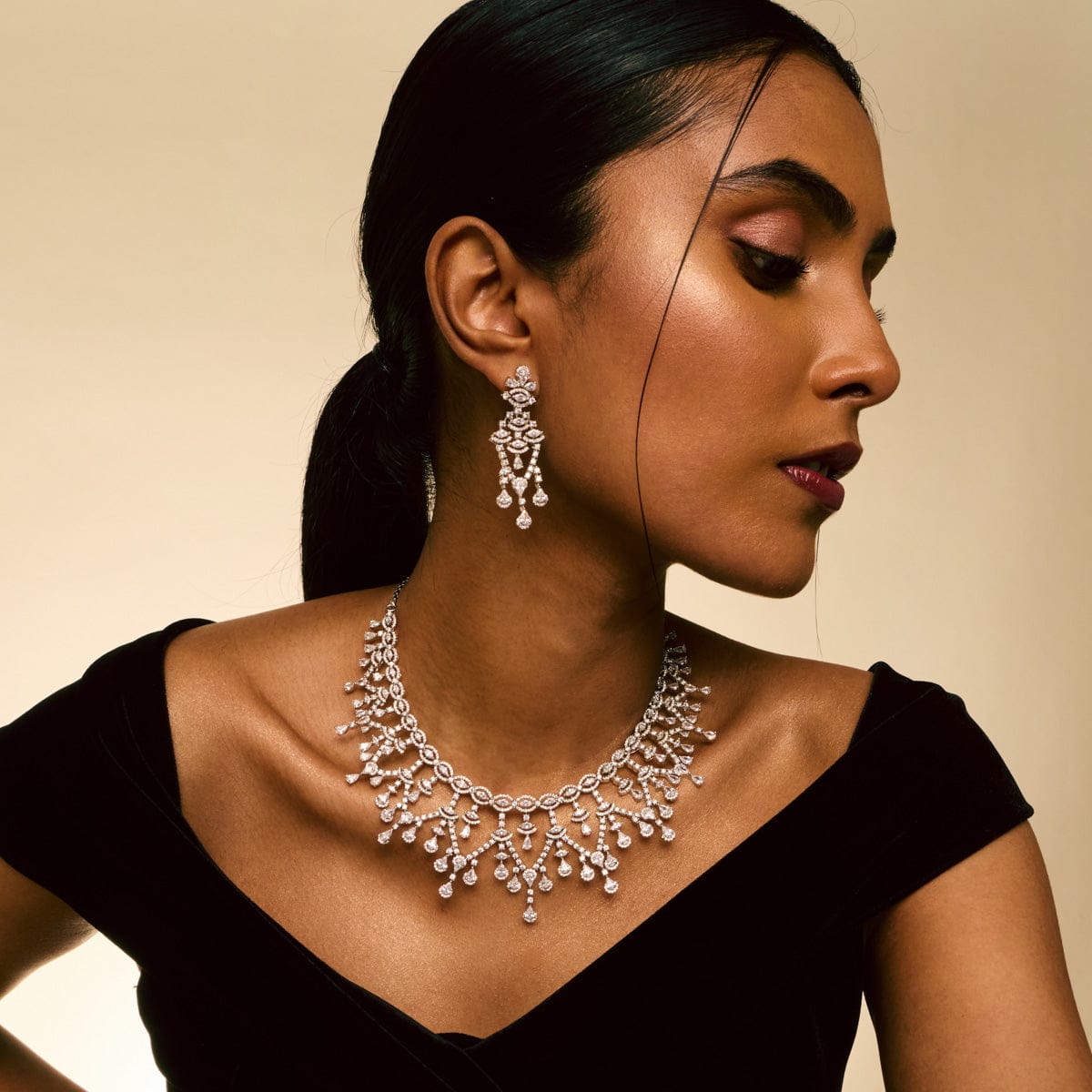 Zircon Necklace Zircon Necklace 192273