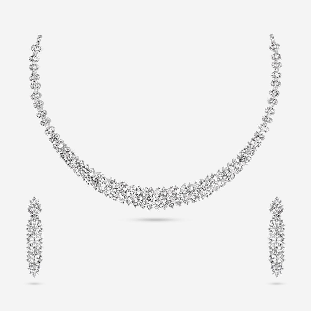 Zircon Necklace Zircon Necklace 193101