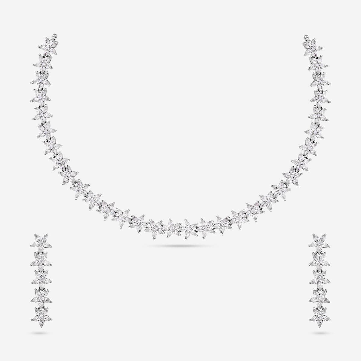 Zircon Necklace Zircon Necklace 193103