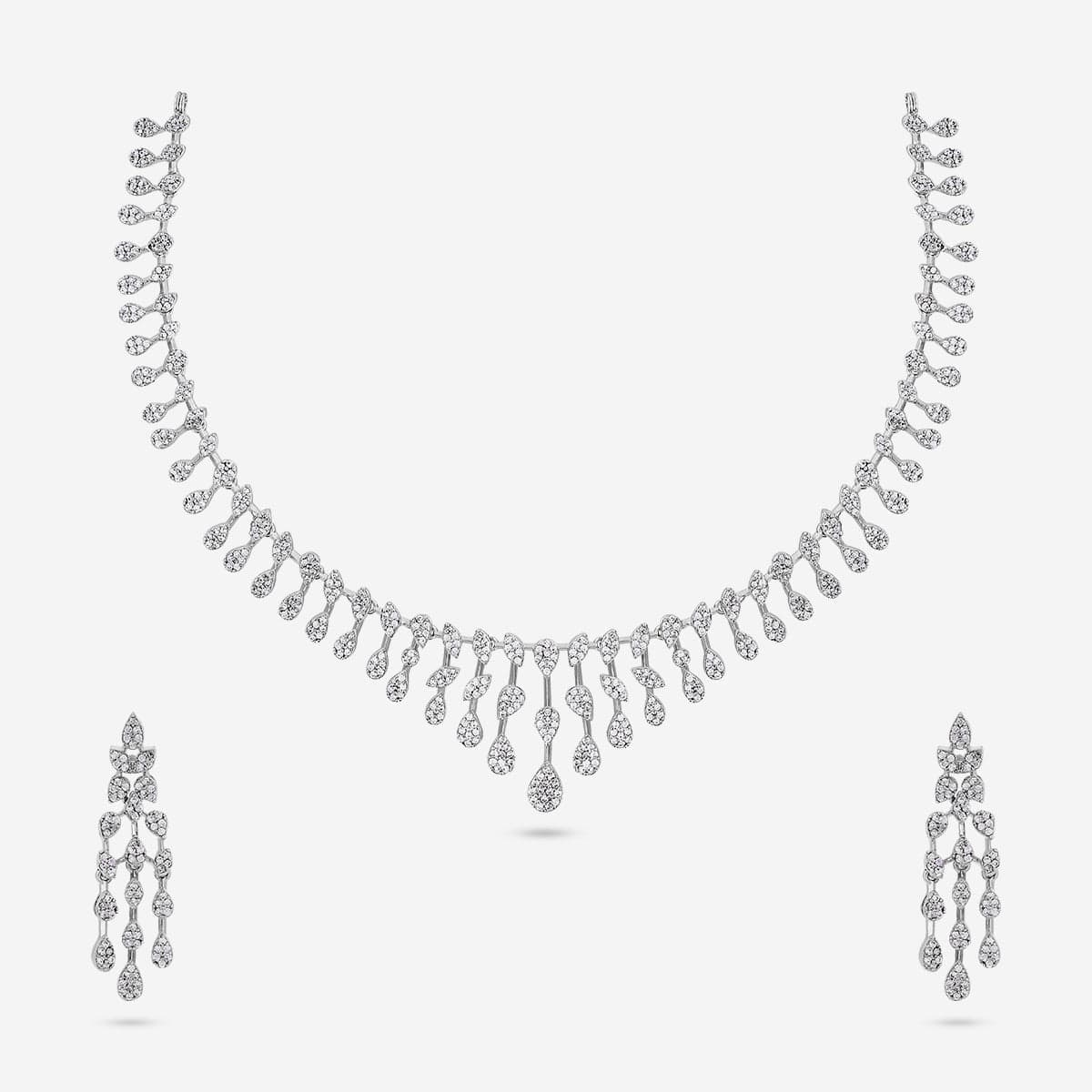 Zircon Necklace Zircon Necklace 193104