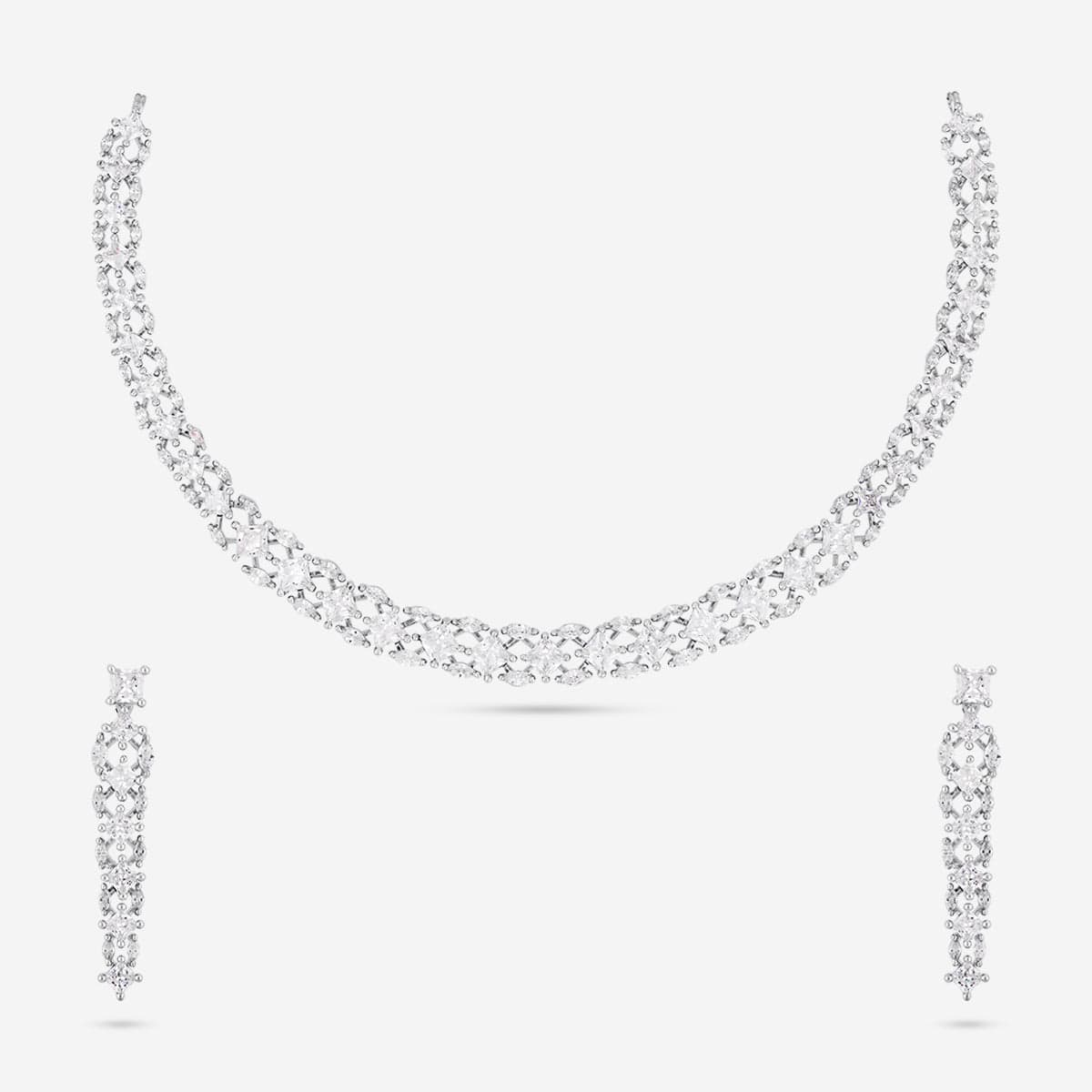 Zircon Necklace Zircon Necklace 193105