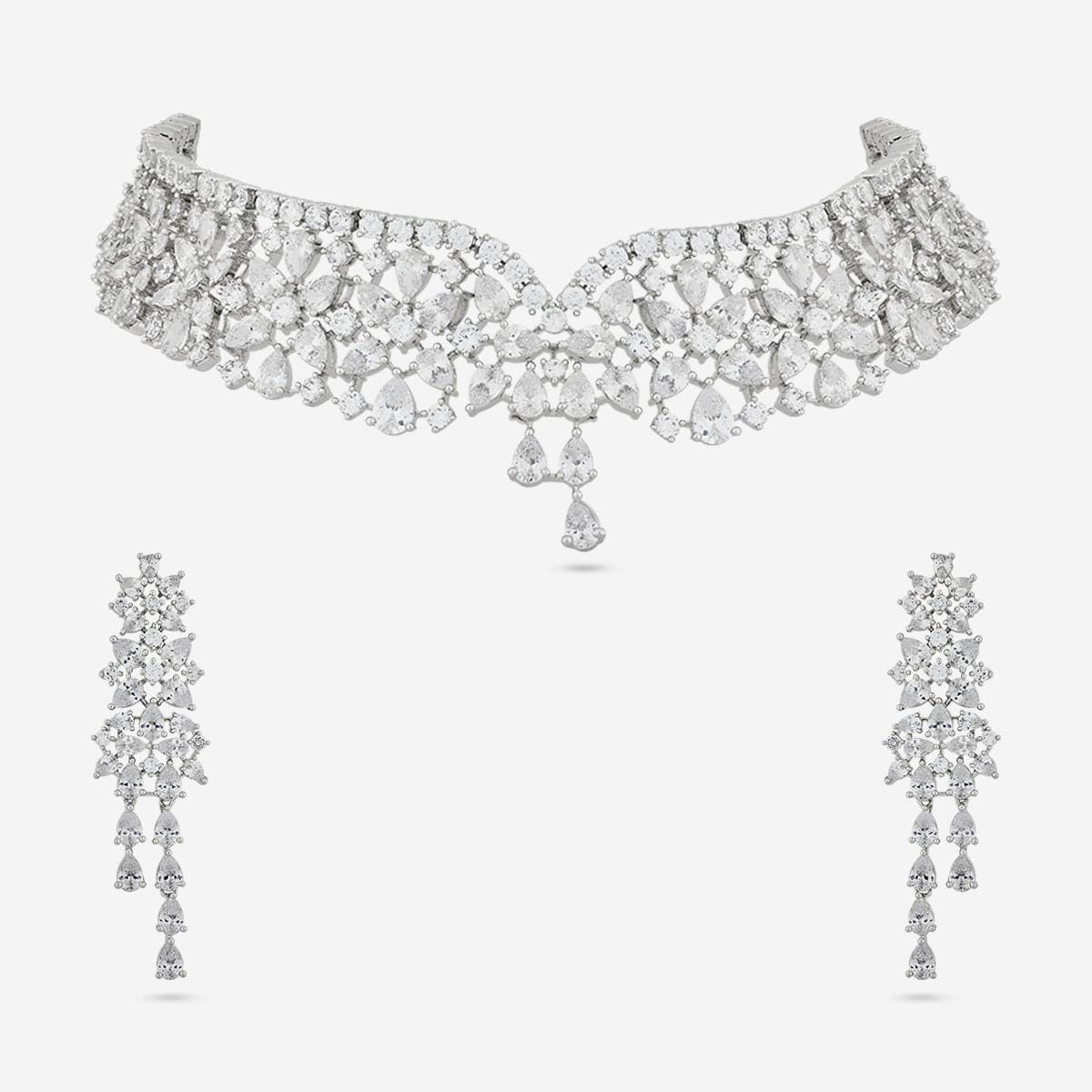 Zircon Necklace Zircon Necklace 193106