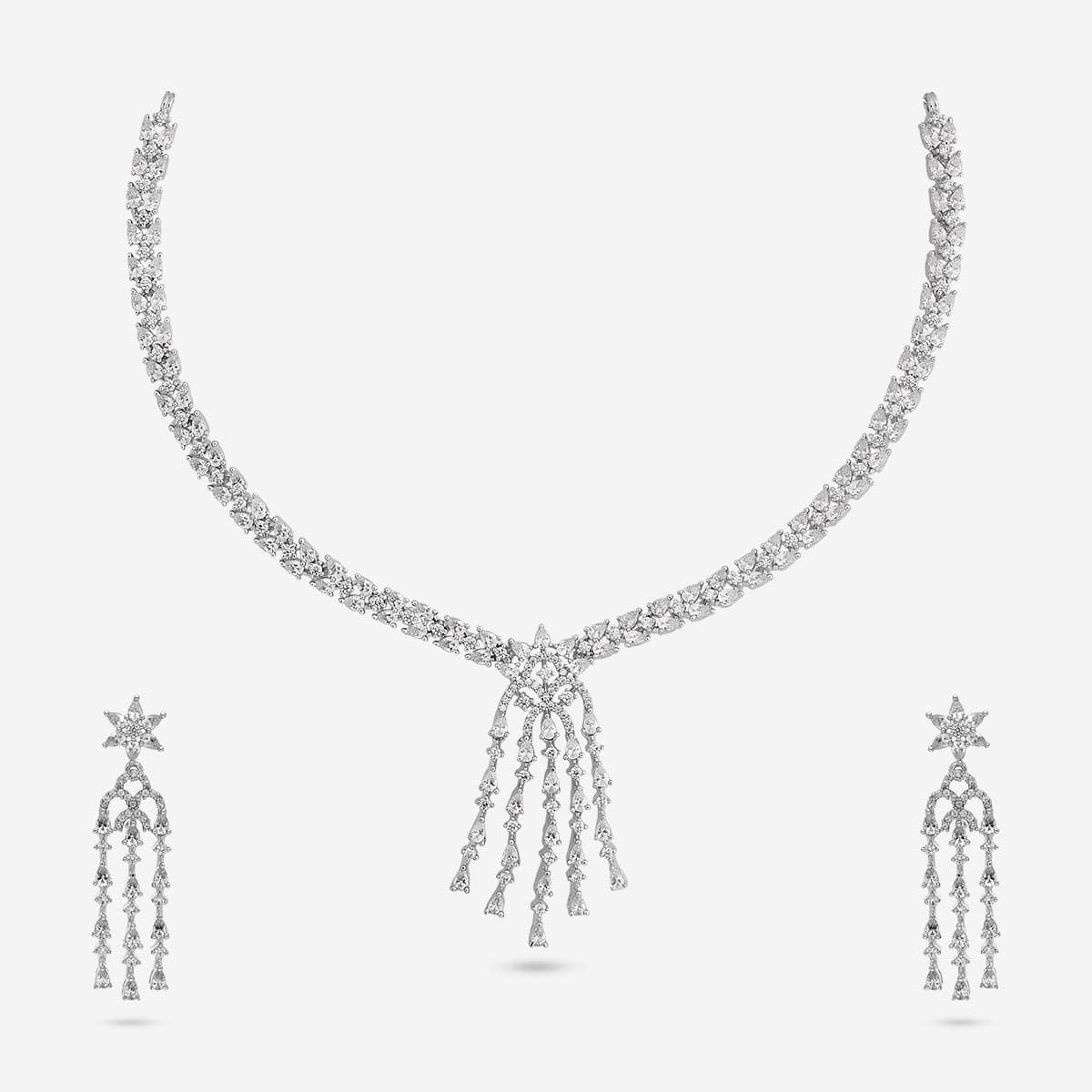 Zircon Necklace Zircon Necklace 193107