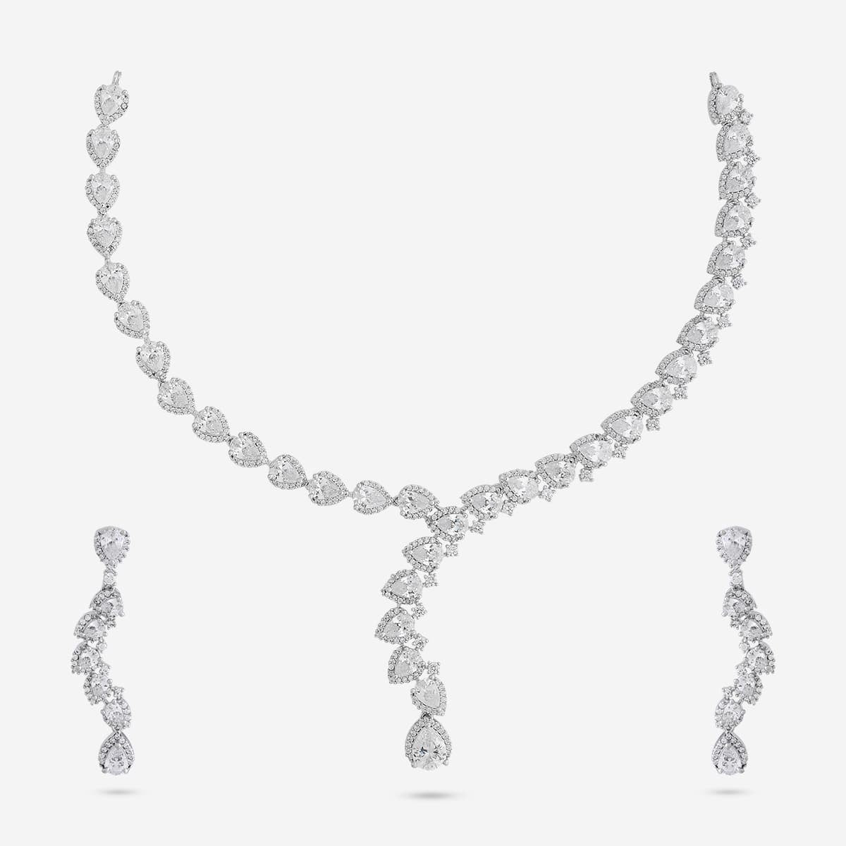 Zircon Necklace Zircon Necklace 193108