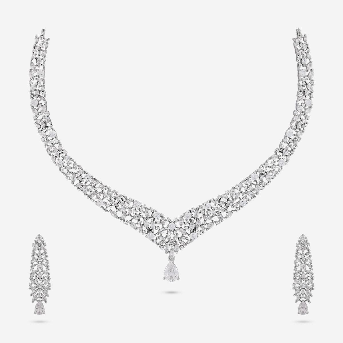 Zircon Necklace Zircon Necklace 193109