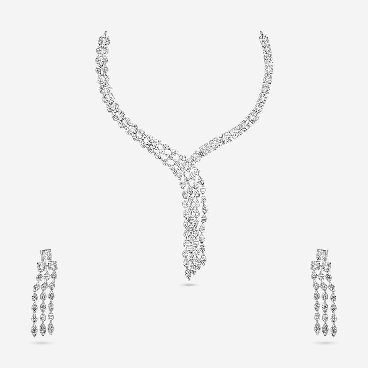 Zircon Necklace Zircon Necklace 193111
