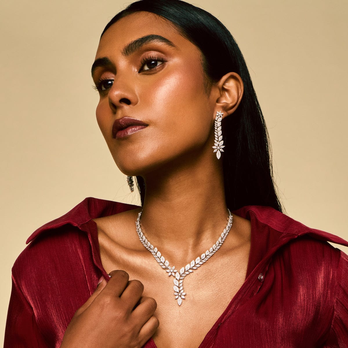 Zircon Necklace Zircon Necklace 193529