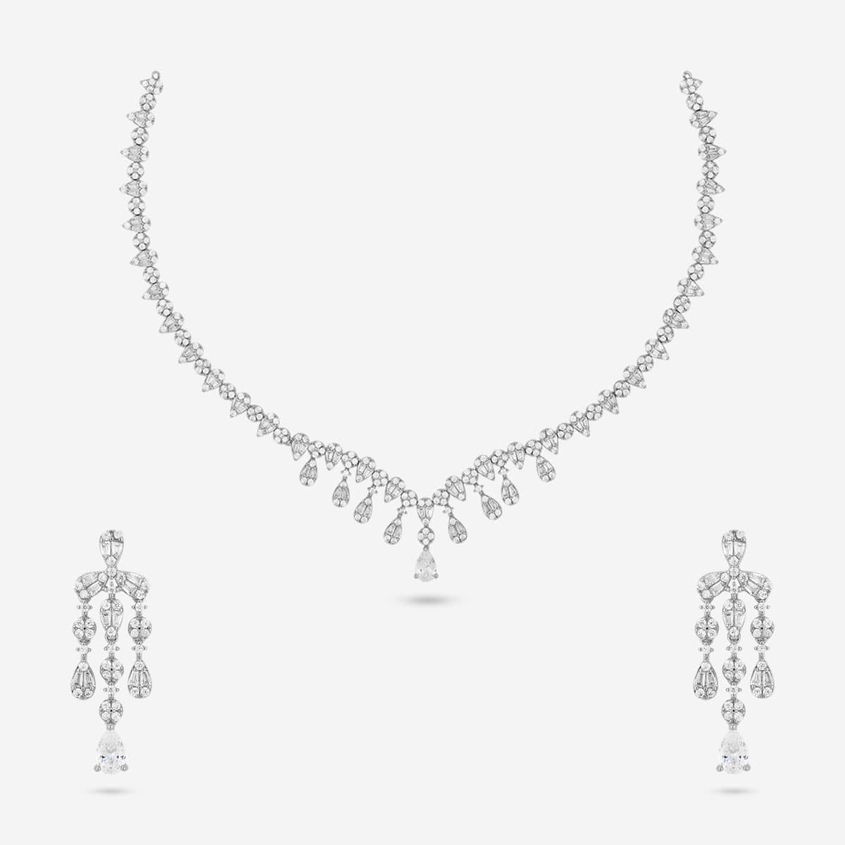 Zircon Necklace Zircon Necklace 195649