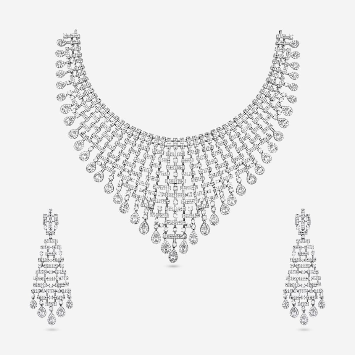 Zircon Necklace Zircon Necklace 200403