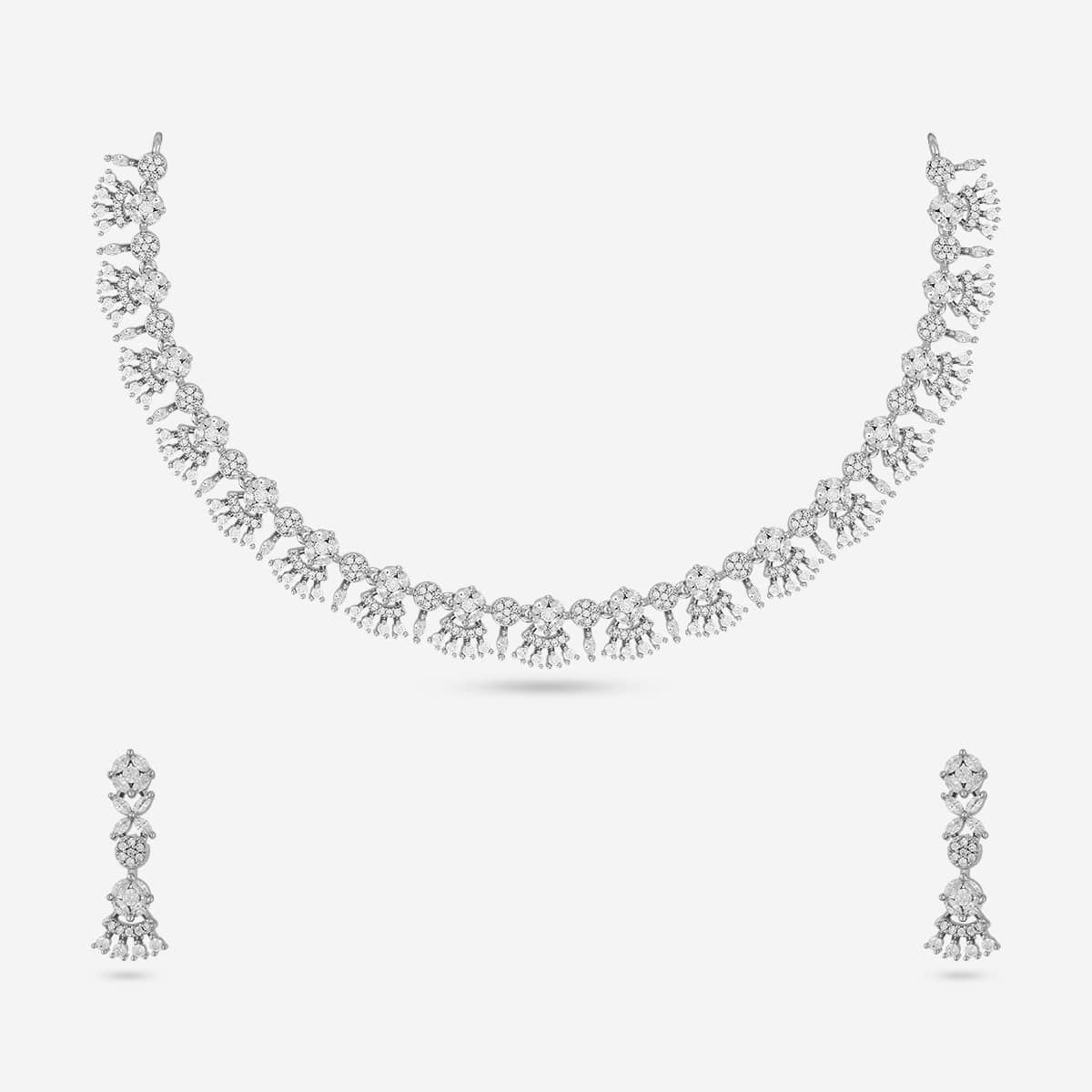 Zircon Necklace Zircon Necklace 200409