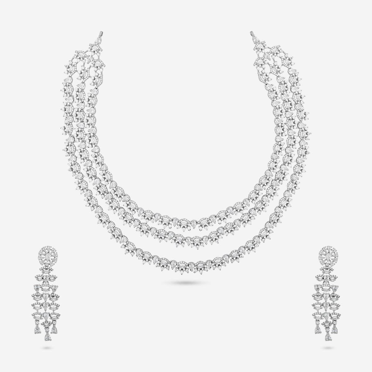 Zircon Necklace Zircon Necklace 200412