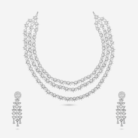 Zircon Necklace Zircon Necklace 200412