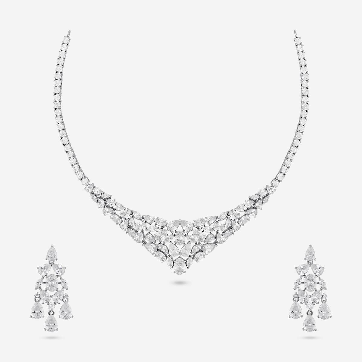 Zircon Necklace Zircon Necklace 200504