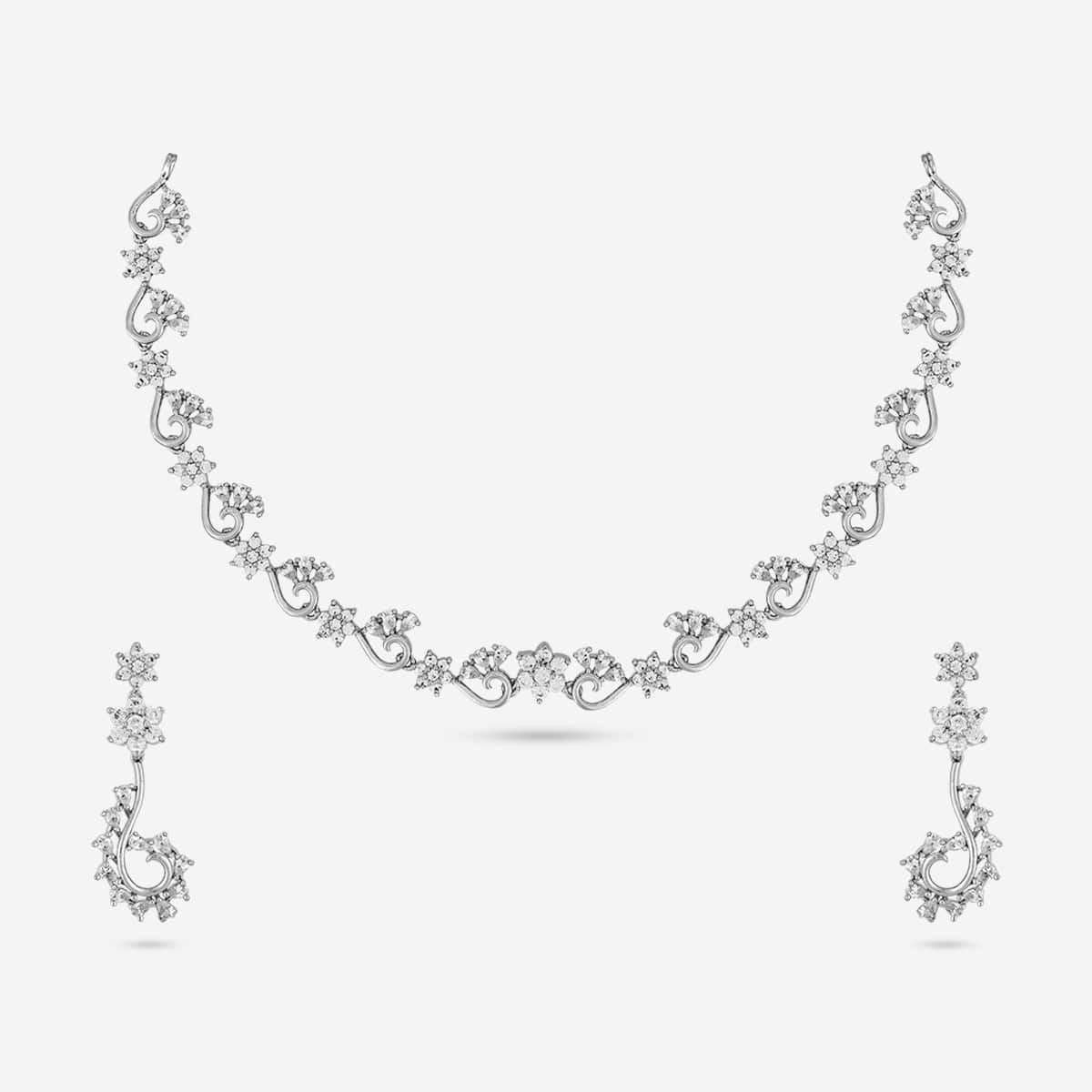 Zircon Necklace Zircon Necklace 200507