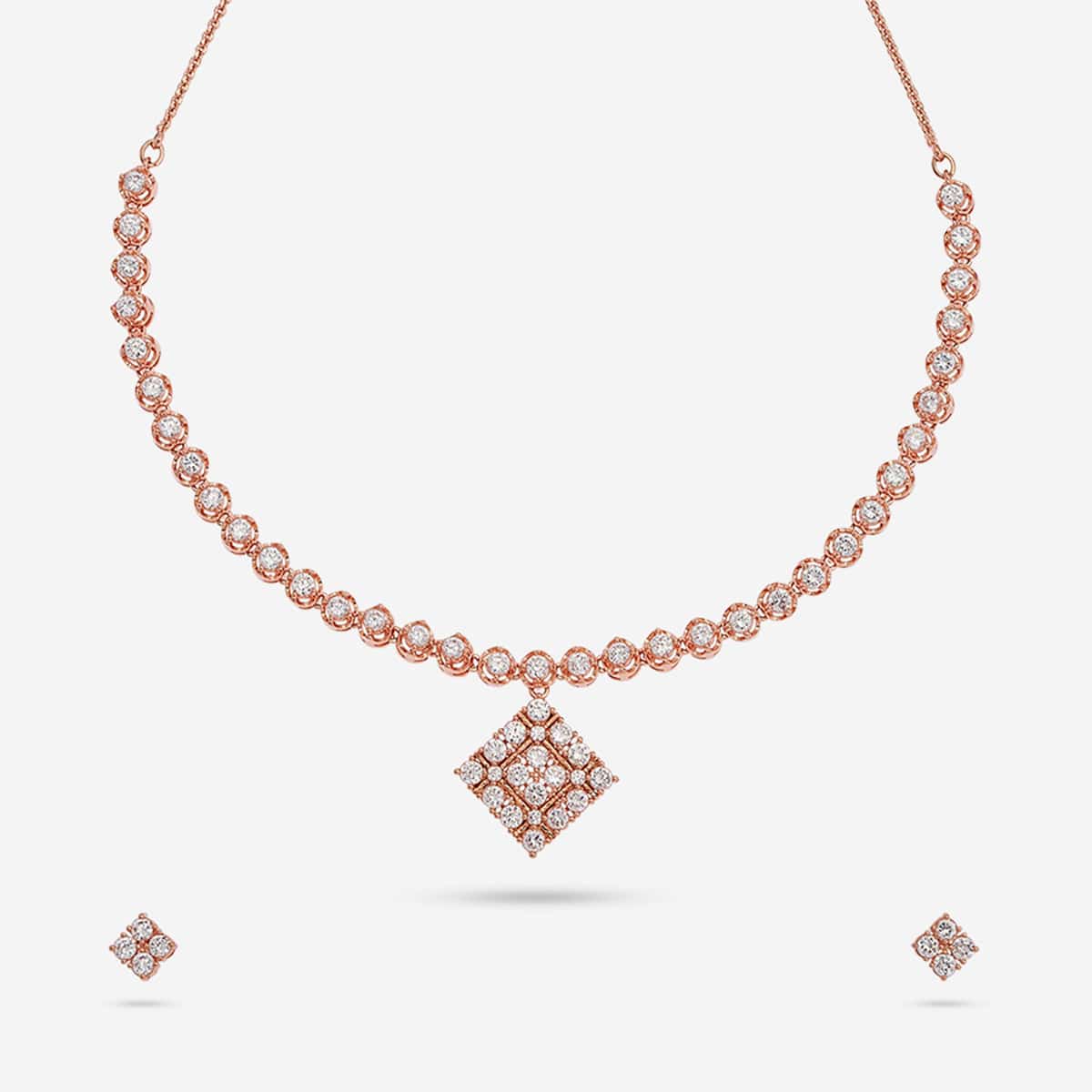 Zircon Necklace Zircon Necklace 186564