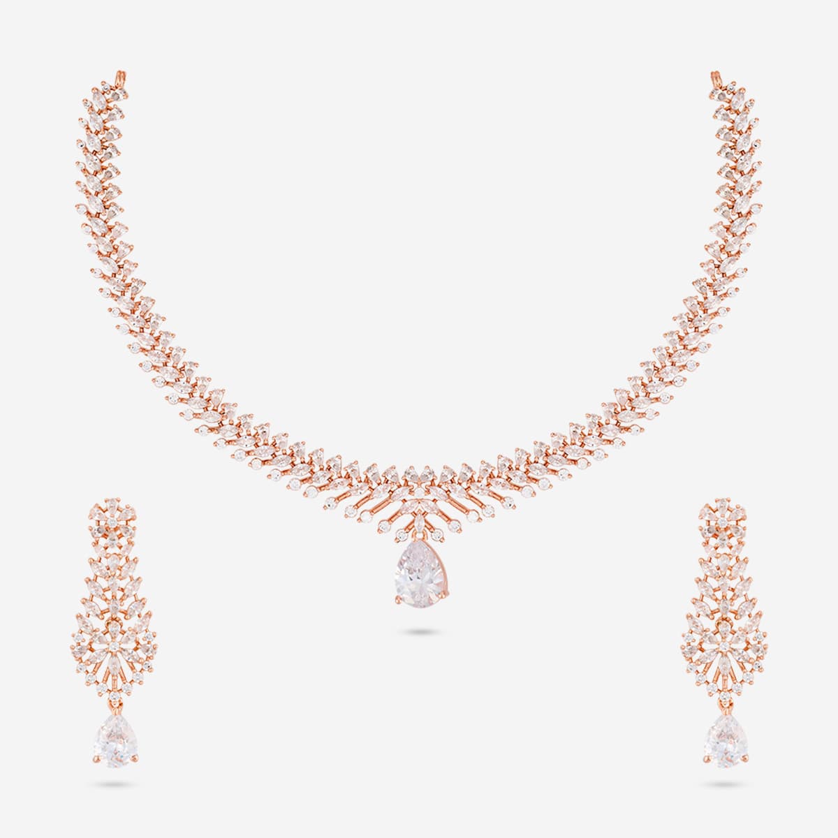 Zircon Necklace Zircon Necklace 190830