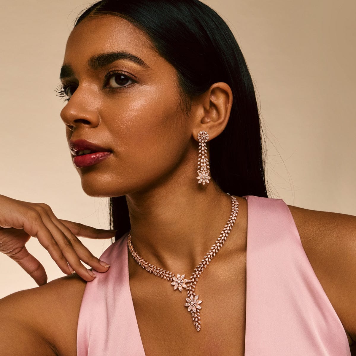 Zircon Necklace Zircon Necklace 195619