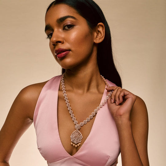 Zircon Necklace Zircon Necklace 195640