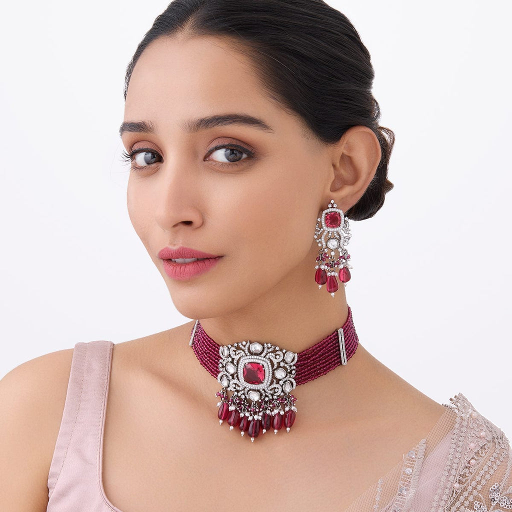 Zircon Necklace 158014