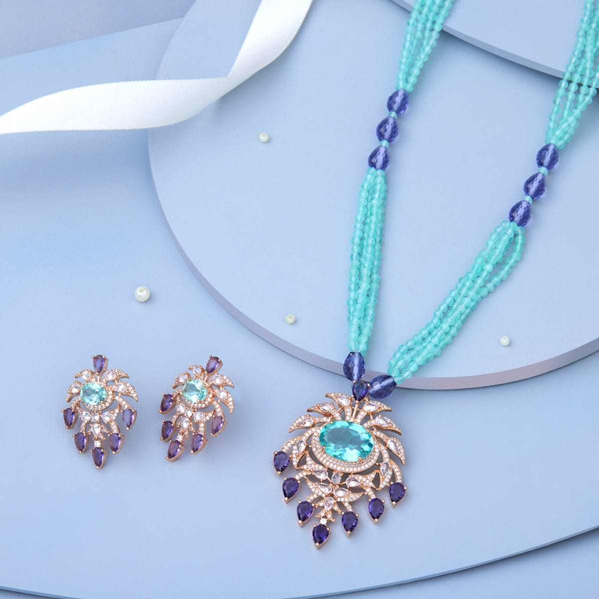 Zircon Necklace Zircon Necklace 158034