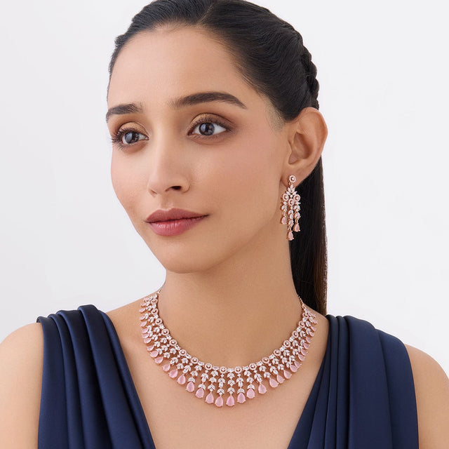 Zircon Necklace Zircon Necklace 163788