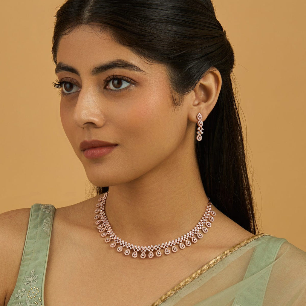 Zircon Necklace Zircon Necklace 163798